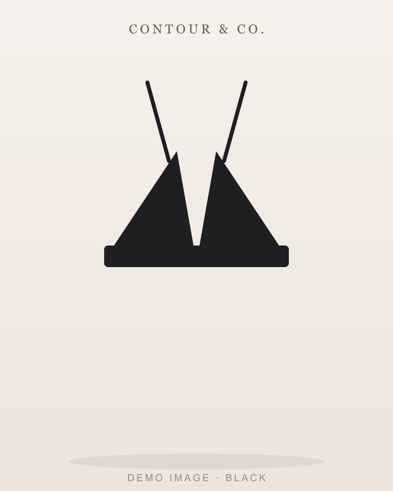Seamless Bralette - Black
