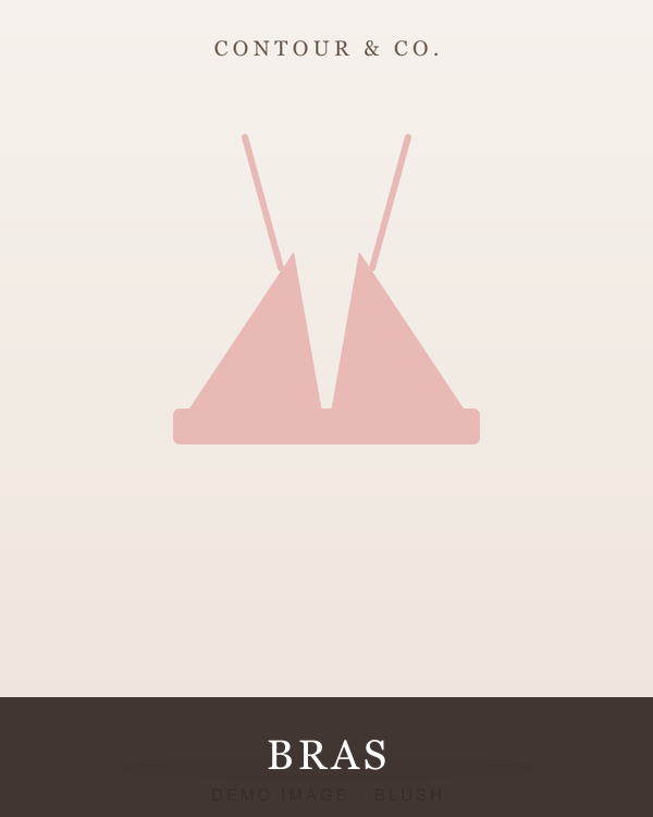 Contour & Co. tile-bras