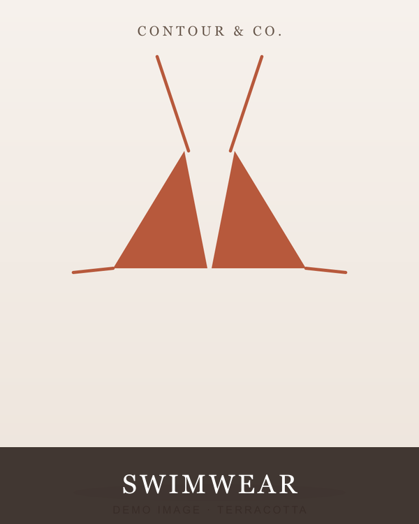 Contour & Co. tile-swimwear