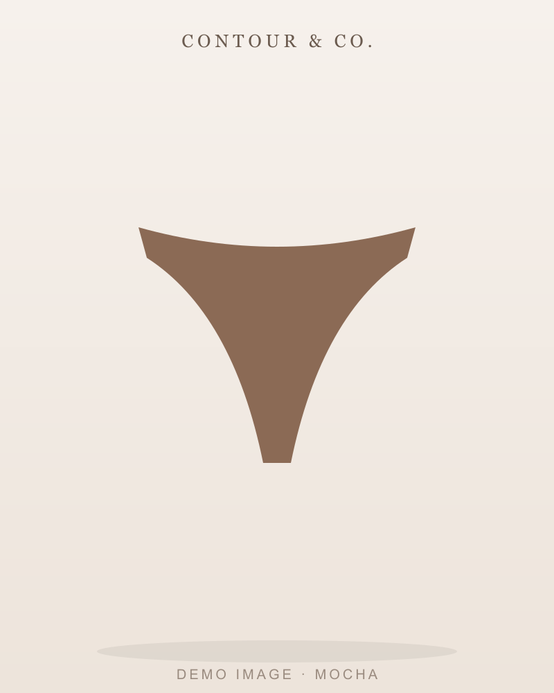 Sculpt Shaping Thong - Mocha