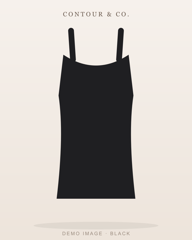 Smoothing Tank Shaper - Black