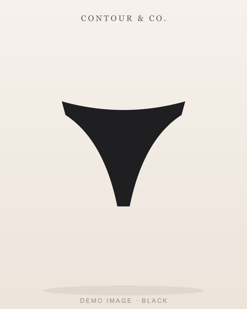 Sculpt Shaping Thong - Black
